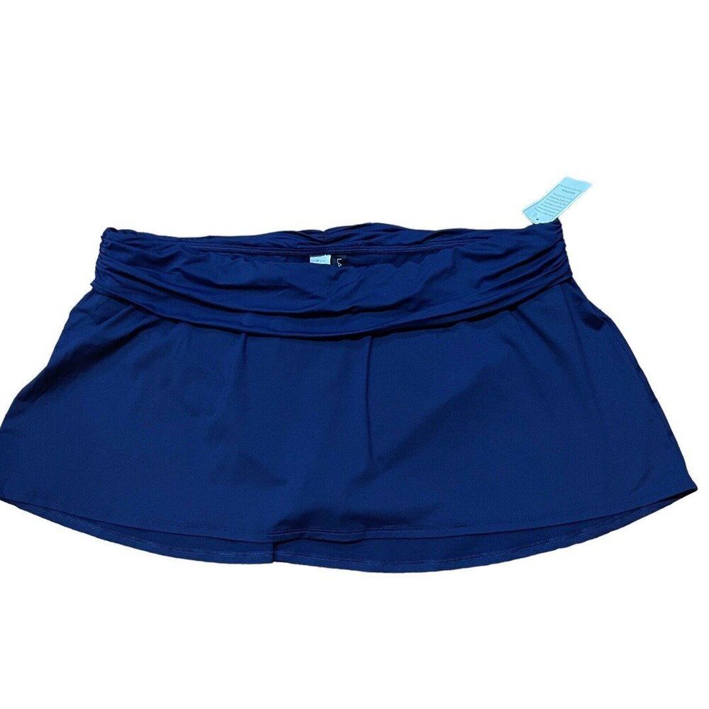 La Blanca Womens Skirted Swim Bottoms Plus Size 22W Hipster Bikini Swimsuit NEW